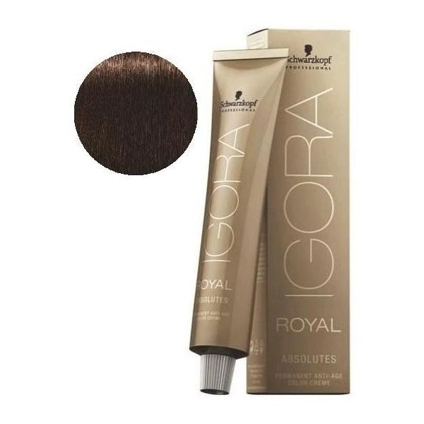 Schwarzkopf Igora Royal Absolutes 4-60 Châtain Marron Naturel 60 ML – Image 2