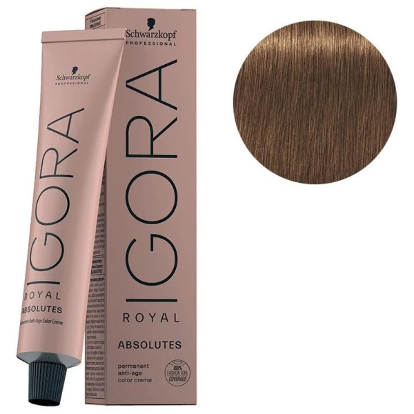 Schwarzkopf Igora Royal Absolutes 7-60 Blond Moyen Marron Naturel 60 ML
