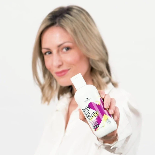 Shampooing Goodbye Yellow Schwarzkopf 300ML – Image 4