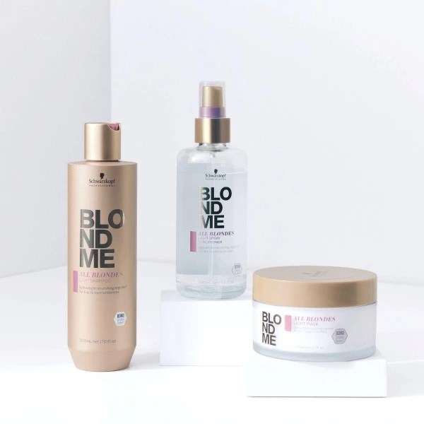 Shampooing Léger BlondMe Schwarzkopf 1L – Image 4